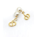 18K Tribales Pearl Earrings