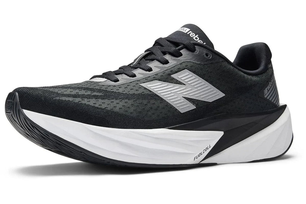 New Balance Mens Fuelcell Rebel v5 - Black/ Grey (MFCXLO5)
